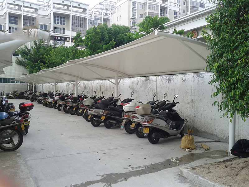 膜結(jié)構(gòu)自行車棚